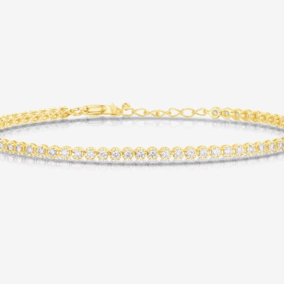 RING CONCIERGE Mini Diamond Tennis Bracelet - Picture 3 of 7